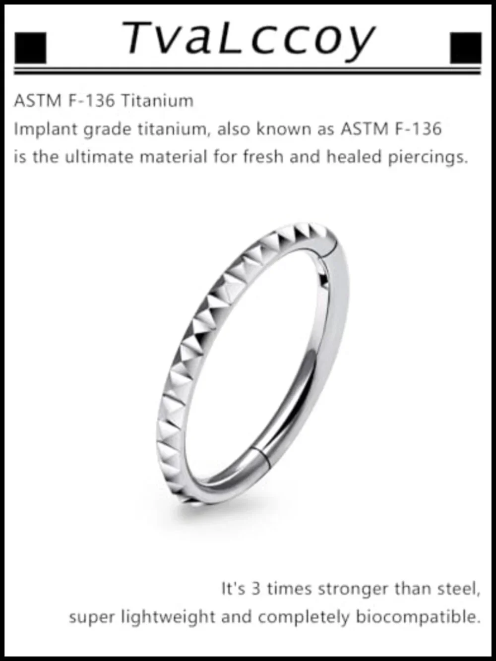 Titanium Horseshoe Septum Nose Lip Rings Piercing Jewelry